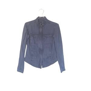 Liverpool light dark chambray jacket size XS